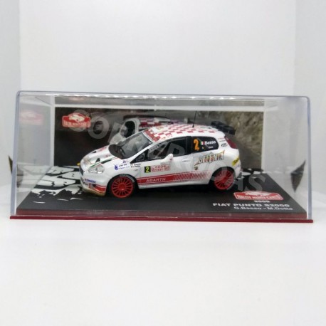 IXO Models 1:43 Fiat Punto S2000 (Rallye Monte-Carlo 2009)