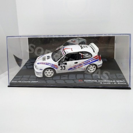 IXO Models 1:43 Toyota Corolla WRC (Tour de Corse 2000)