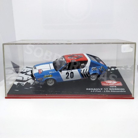 IXO Models 1:43 Renault 17 Gordini (Rallye Monte-Carlo 1975)