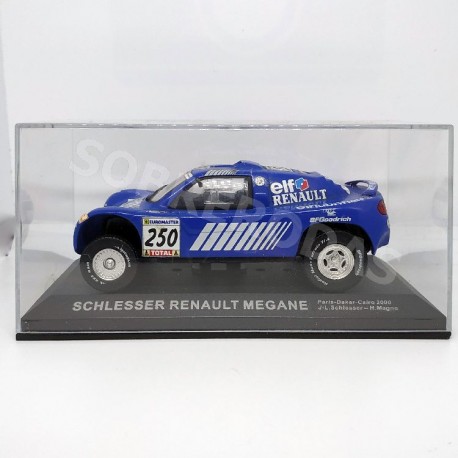IXO Models 1:43 Schlesser Renault Mégane (Paris-Dakar-Cairo 2000)