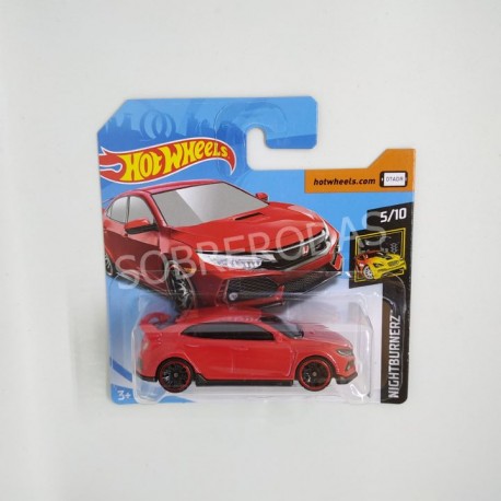 Hot Wheels 1:64 2018 Honda Civic Type R