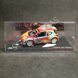 IXO Models 1:43 Peugeot 207 S2000 (Rally Ypres 2009)