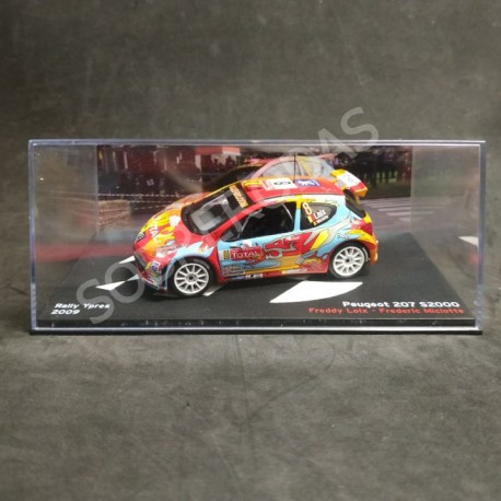 IXO Models 1:43 Peugeot 207 S2000 (Rally Ypres 2009)
