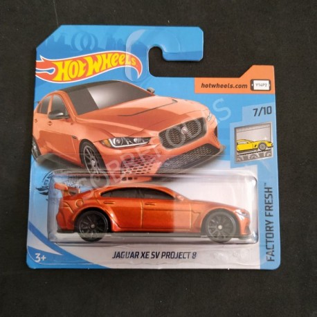 Hot Wheels 1:64 Jaguar XE SV Project 8
