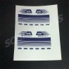 Decalques 1:64 Ford Supervan 2 (Versão 2)