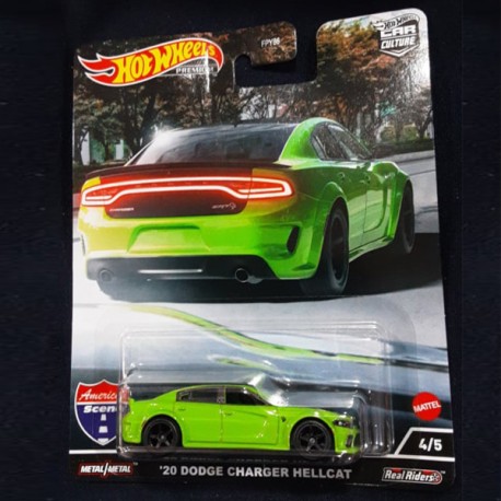 Hot Wheels 1:64 Premium '20 Dodge Charger Hellcat