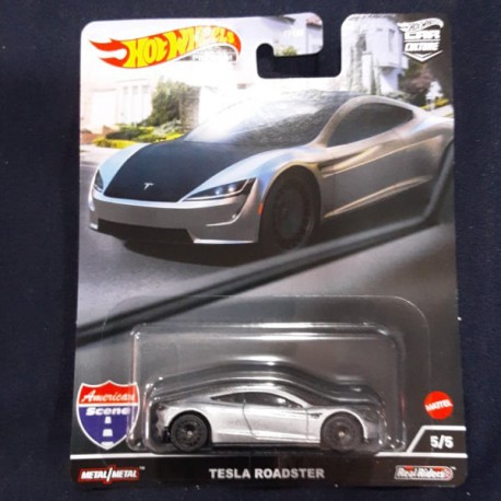 Hot Wheels 1:64 Premium Tesla Roadster