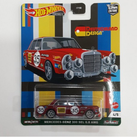 Hot Wheels 1:64 Premium Mercedes-Benz 300 SEL 6.8 AMG