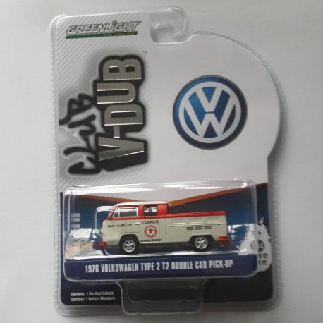 Greenlight 1:64 1976 Volkswagen Type 2 T2 Double Cab Pickup