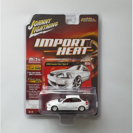 Johnny Lightning 1:64 2000 Honda Civic Type R