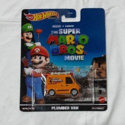 Hot Wheels 1:64 Plumber Van (Super Mario Bros.)