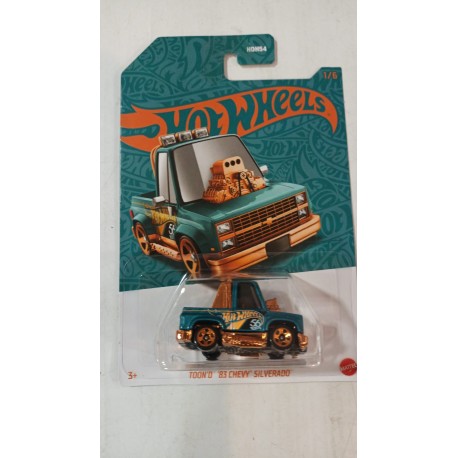 Hot Wheels 1:64 Toon'd '83 Chevy Silverado