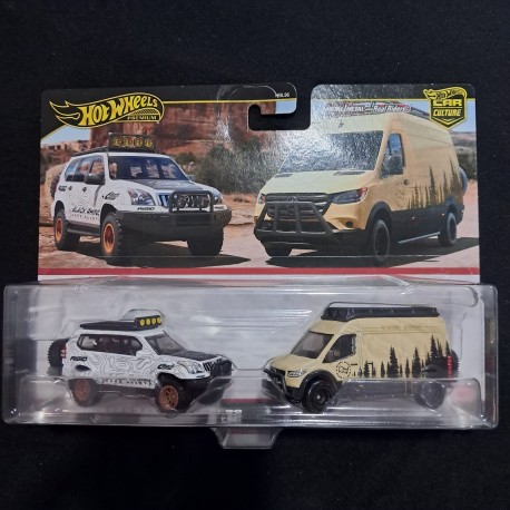 Matchbox 1:64 Toyota land cruiser prado, Mercedes Benz Sprinter Tourer