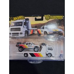 HotWheels premium 1:64 Team Transport Toyota Off-Road Truck, Fleet Street