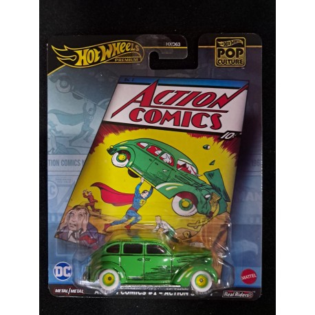 HotWheels premium 1:64 Action Comics #1 - Action Sedan