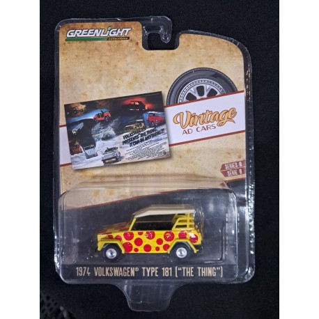 Greenlight 1:64 1974 Volkswagen Type 181 ("The Thing")