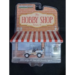 Greenlight 1:64 1942 Willys MB Jeep With Security Officer