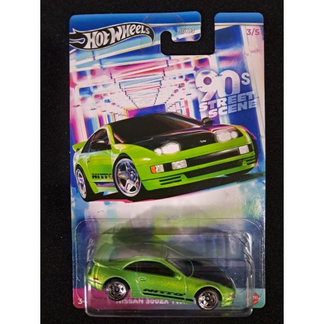HotWheels 90's Street Scene 1:64 Nissan 300ZX Twin Turbo