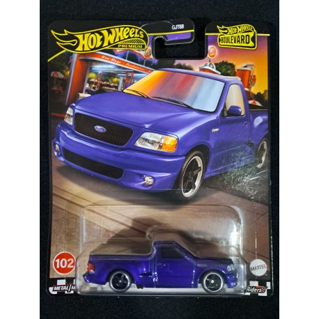 HotWheels Premium Boulevard 1:64 '99 Ford F-150 SVT Lightning