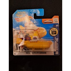 Hotwheels 1:64 The Beatles Yellow Submarine