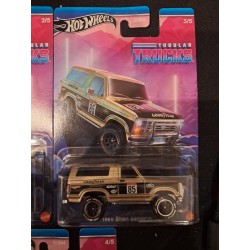 Hotwheels Tubular Trucks 1:64 1985 Ford Bronco
