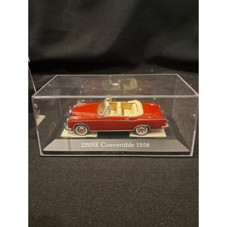 IXO Models 1:43 Mercedes Benz 220SE Convertible 1958
