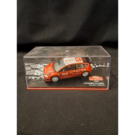 IXO Models 1:43 Citroën C4 WRC (Rally Monte-Carlo 2008)