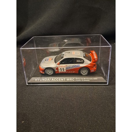IXO Models 1:43 Hyundai Accent WRC (Rallye de Montecarlo 2003)