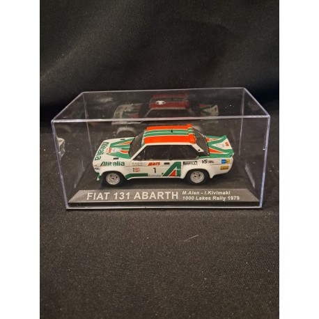 IXO Models 1:43 Fiat 131 Abarth (1000 Lakes Rally 1979)
