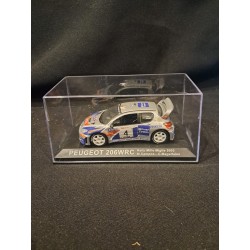 IXO Models 1:43 Peugeot 206WRC (Rally Mille Miglia 2003)
