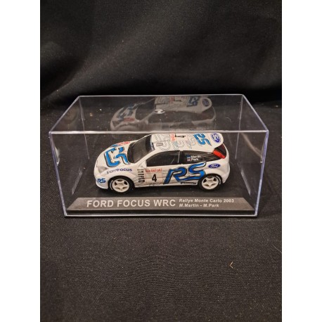 IXO Models 1:43 Ford Focus WRC (Rallye Monte Carlo 2003)