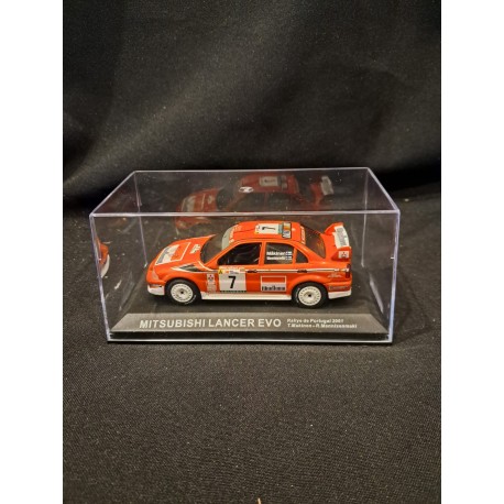 IXO Models 1:43 Mitsubishi Lance EVO (Rally de Portugal 2001)