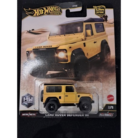 Hotwheels Premium 1:64 Land Rover Defender 90