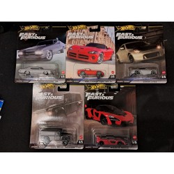 Hotwheels Premium 1:64 Fast & Furious Set