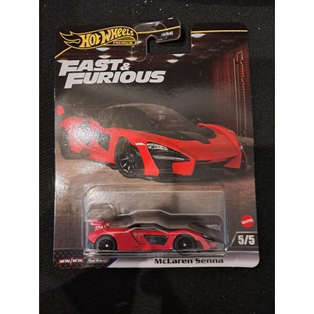 Hotwheels Premium 1:64 McLaren Senna Fast & Furious