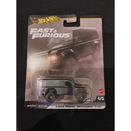 Hotwheels Premium 1:64 Land Rover Defender 110 Fast & Furious