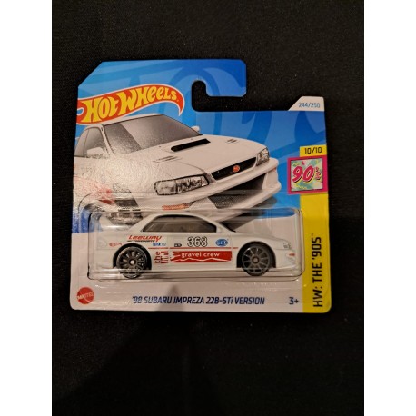 Hotwheels 1:64 '98 Subaru Impreza 22B-STi Version