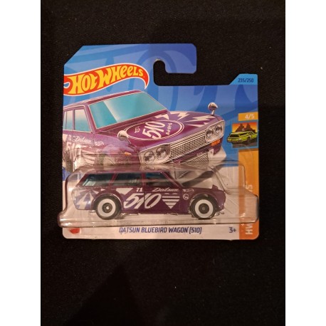 Hotwheels 1:64 Datsun Bluebird Wagon (510)