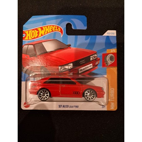 Hotwheels 1:64 '87 Audi Quattro