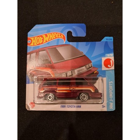 Hotwheels 1:64 1986 Toyota Van