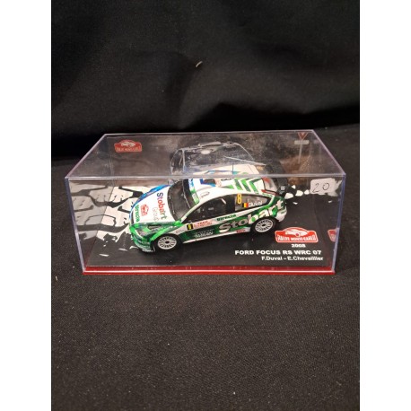 IXO Models 1:43 Ford Focus RS WRC 07 (Rallye Monte-Carlo 2008)