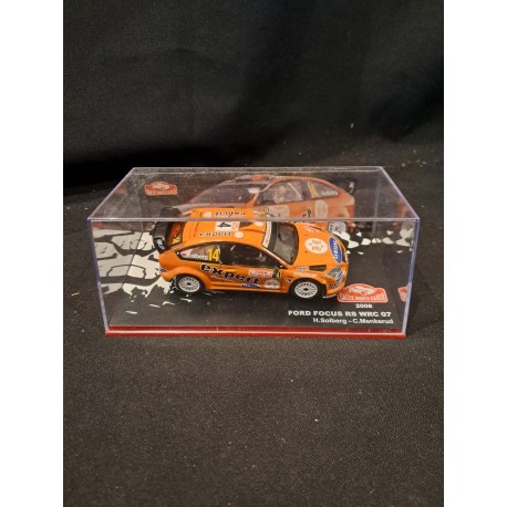 IXO Models 1:43 Ford Focus RS WRC 07 (Rallye Monte-Carlo 2008)