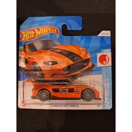 Hotwheels 1:64 '15 Mazda MX-5 Miata