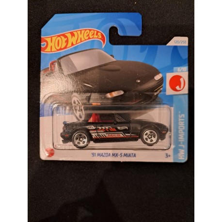 Hotwheels 1:64 '91 Mazda MX-5 Miata