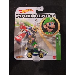 Hotwheels MarioKart 1:64 Luigi