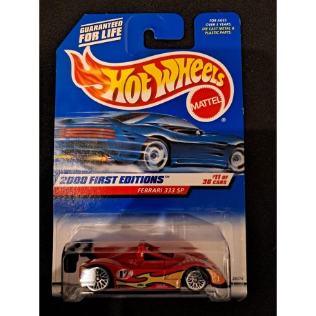 Hotwheels 1:64 Ferrari 333 SP