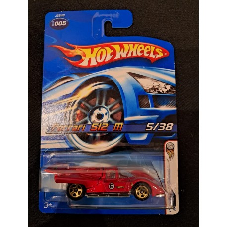 Hotwheels 1:64 Ferrari 512 M