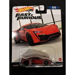 Hot Wheels 1:64 W Motors Lykan HyperSport