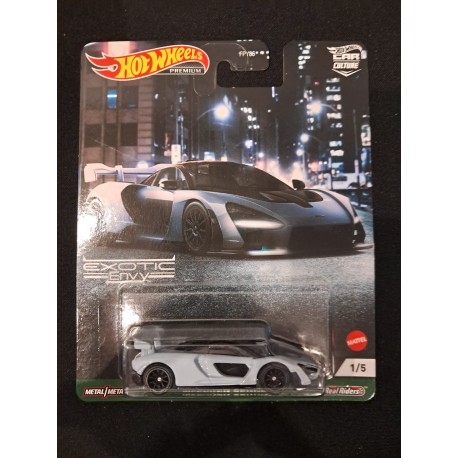 Hotwheels Premium 1:64 McLaren Senna (Exotic Envy)