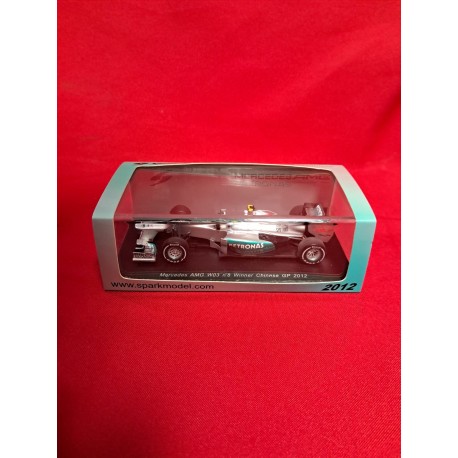 Spark 1:43 Mercedes AMG W03 nº8 Winner Chinese GP 2012